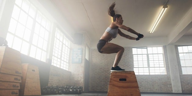 box jump plyometric None