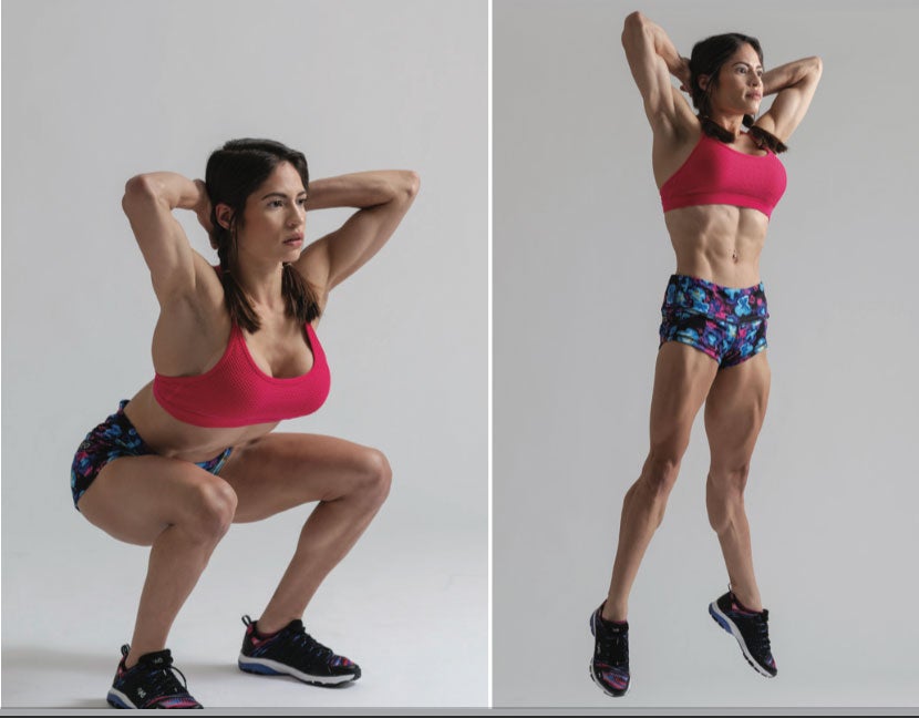 Bodyweight-Squat-Jump Bodyweight Squat Jump