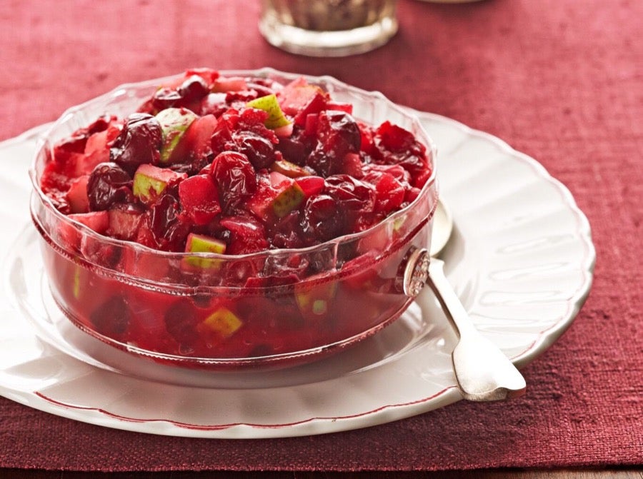 Ginger-pear cranberry sauce_preview None