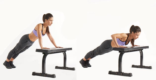 Incline-Push-Up None