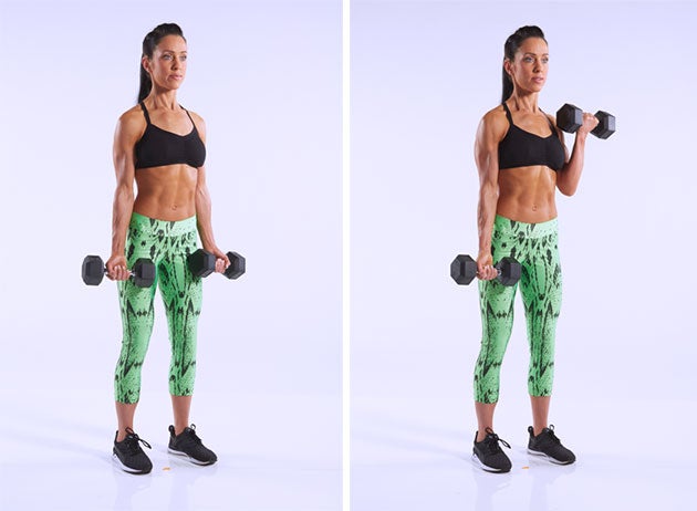 Alternating-Dumbbel-Curl None