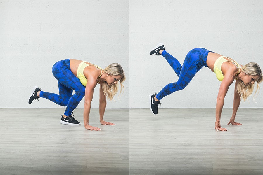 Leg Burpee Article 1 Leg Burpee (No Push-Up)