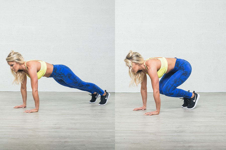 Plank Jump Plank Jump With Donkey Kick