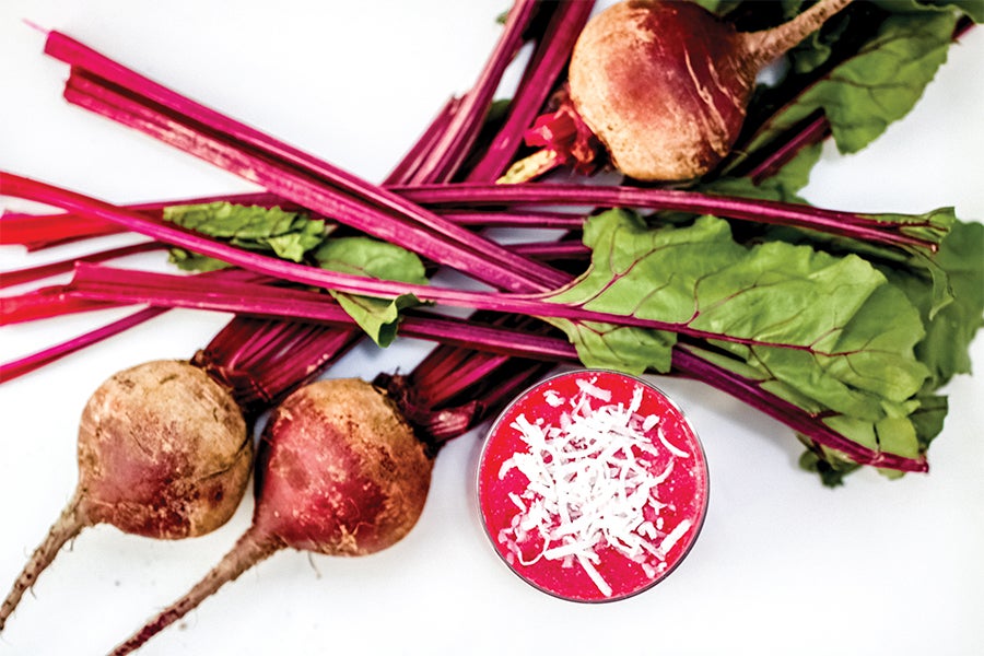 Beet Preworkout beet smoothie