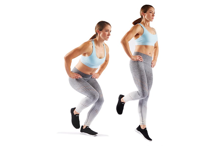 Jump Single-Legged Squat Jump