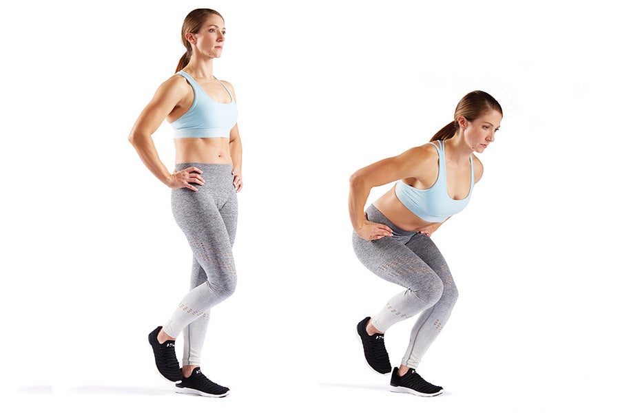 Single Leg Squat Single-Legged Squat
