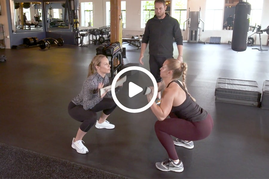 Squat 1 Balance Squat