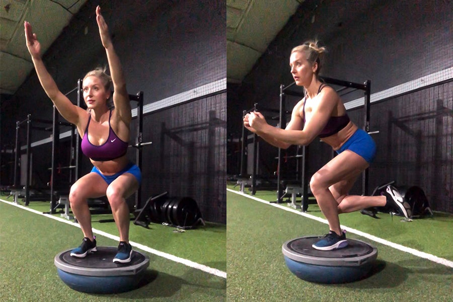 Squat 2 Balance Squat