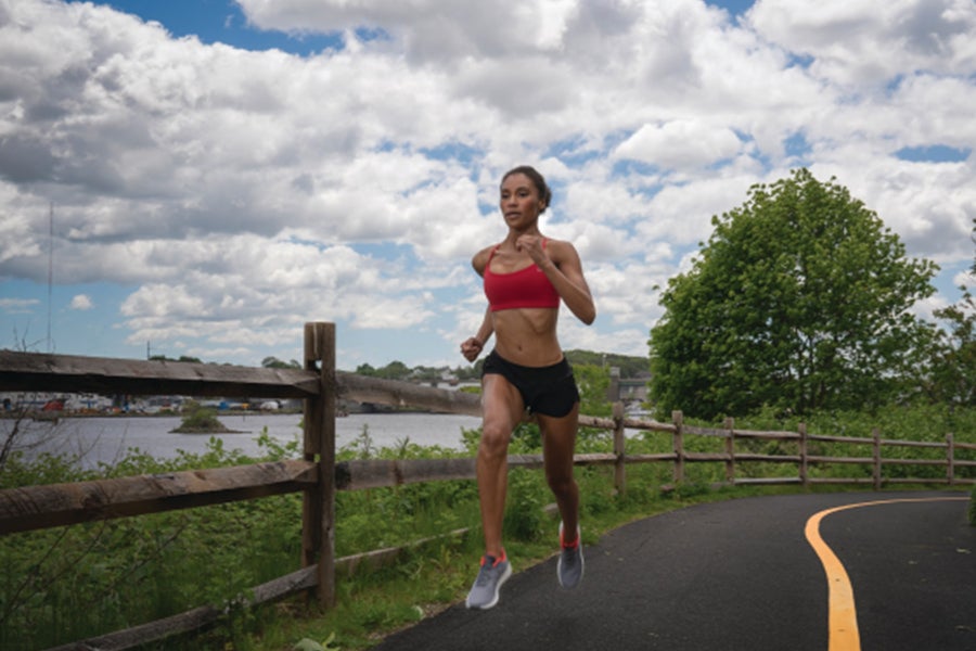 1 distance running outdoor workout