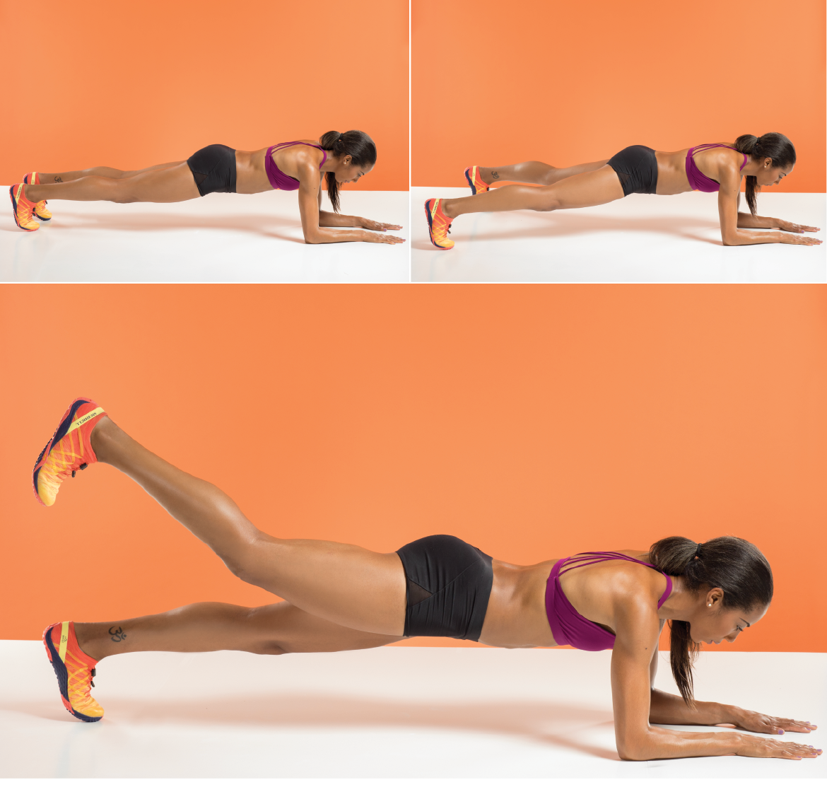 Plank Jack Leg Lift None