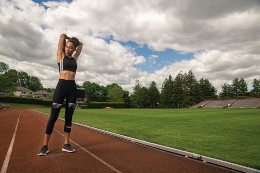 promo sprinting outdoor workout