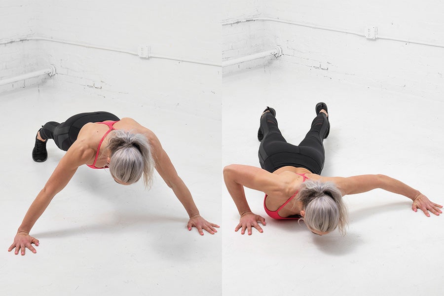 Push-Up Side-to-Side Push-Up