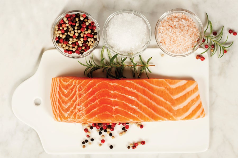 Salmon Salmon and spices