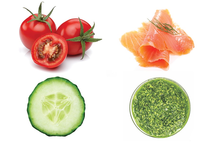 Ingredients Mediterranean cheese spread