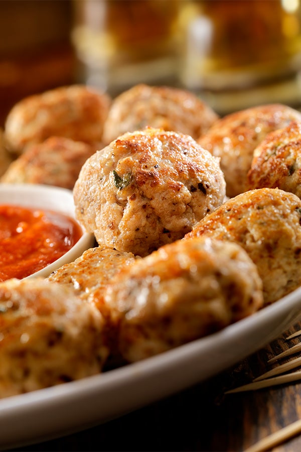 Turkey Meatballs Cheesy Turkey Meatballs