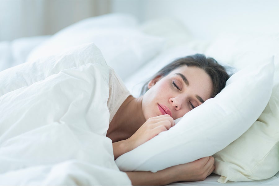 Sleep The Skinny on Getting Lean Woman sleeping