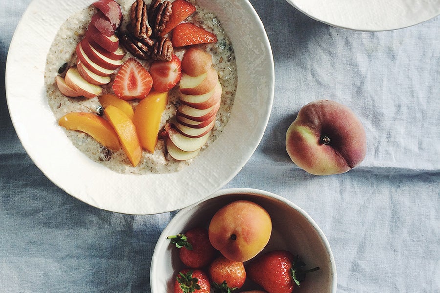 Add Ins Fruit add-ins to overnight oats