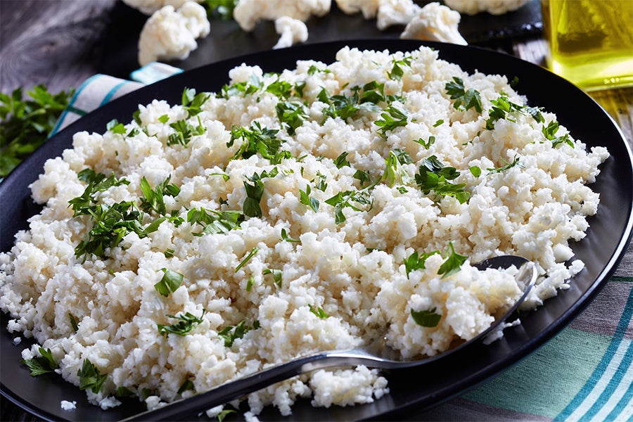 Cauliflower Rice Cilantro Lime Cauliflower Rice
