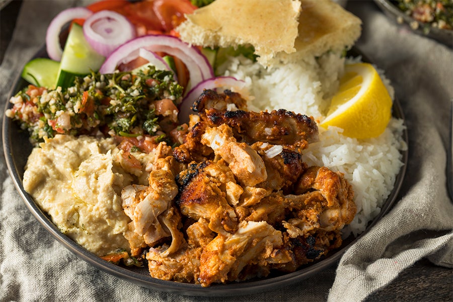 Chicken Schwarma Chicken Shawarma