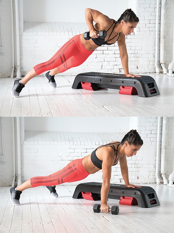 Dumbbell Renegade Row Dumbbell Renegade Row