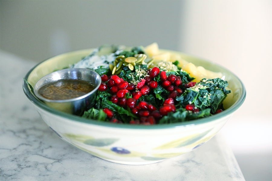 Kale Salad Quick Kale Salad - Koya Webb's Favorite Salad
