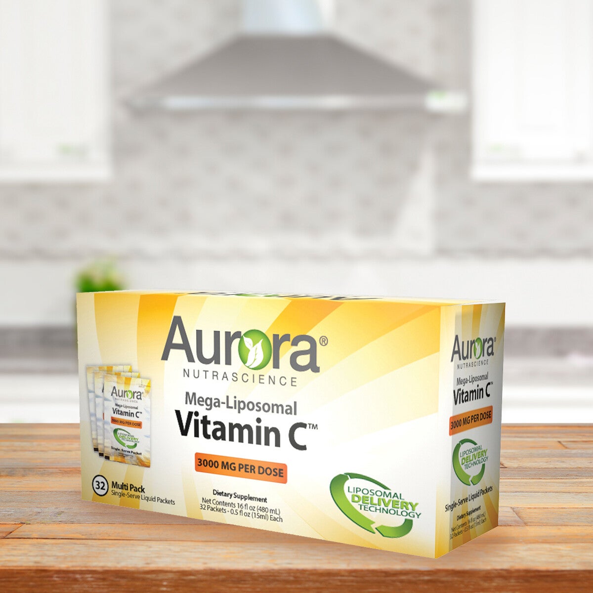 Vida Lifescience Vitamin C Image Aurora Nutrascience Vitamin C box