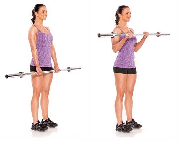 Barbell-Reverse-Curl None