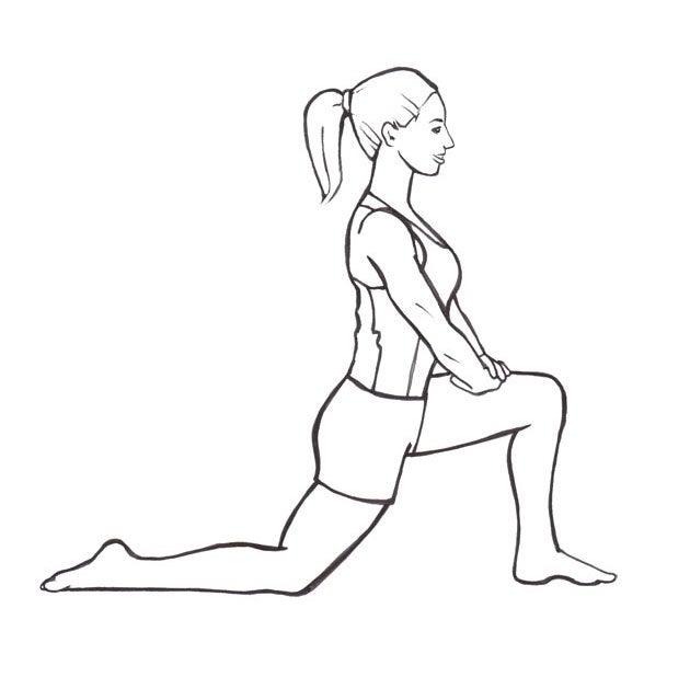 Kneeling-lunge None