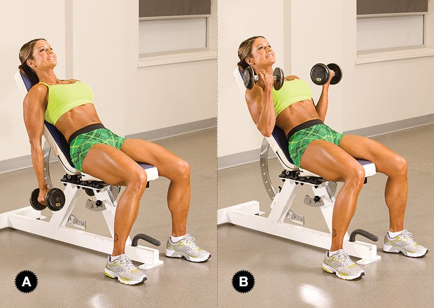 Incline Dumbbell Curl Proper Form And Variations