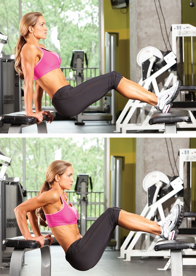 Bodyweight-Bench-Dip None