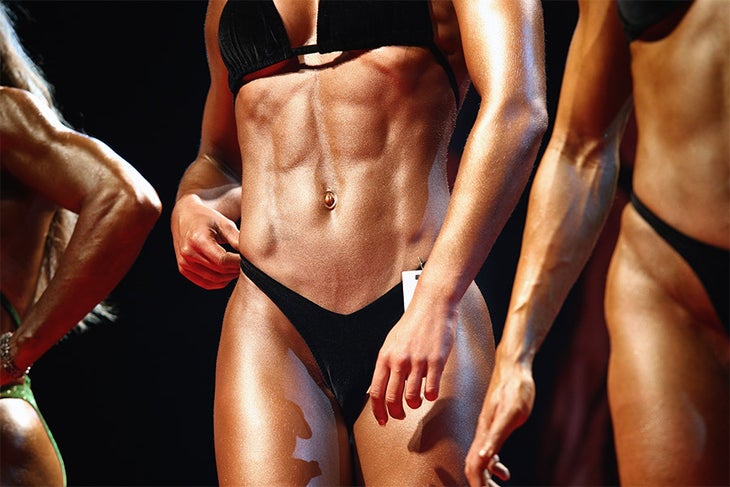 Bikini Competition Bikini Competition - Abs in Bikini on Stage