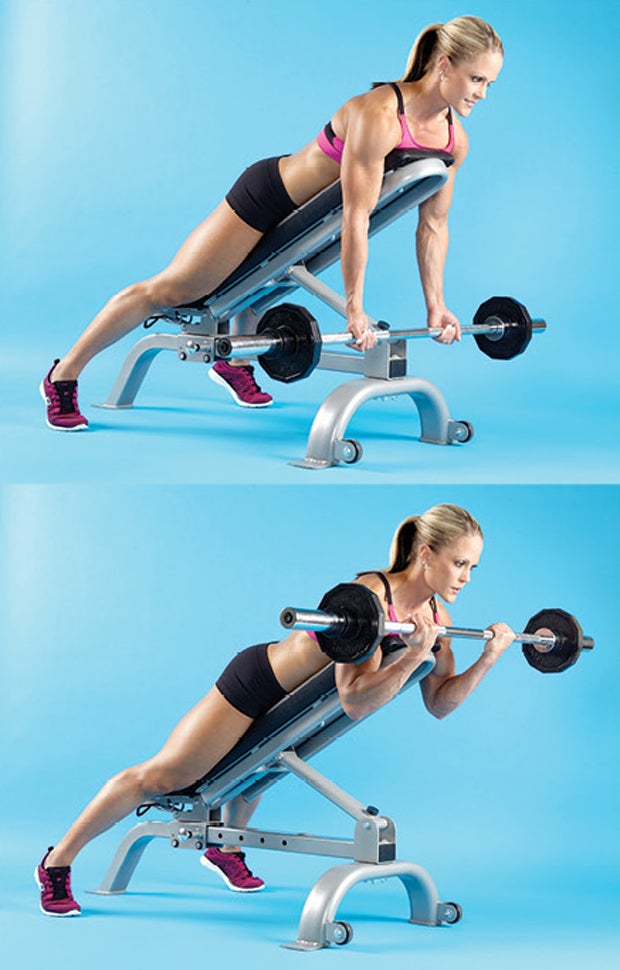 Incline Bench Spider Curl None