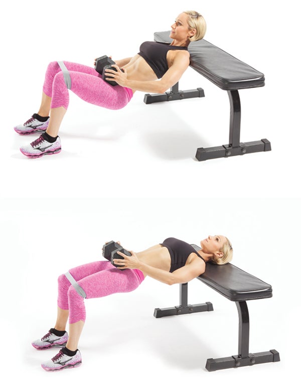 Dumbbell Hip Thrust None