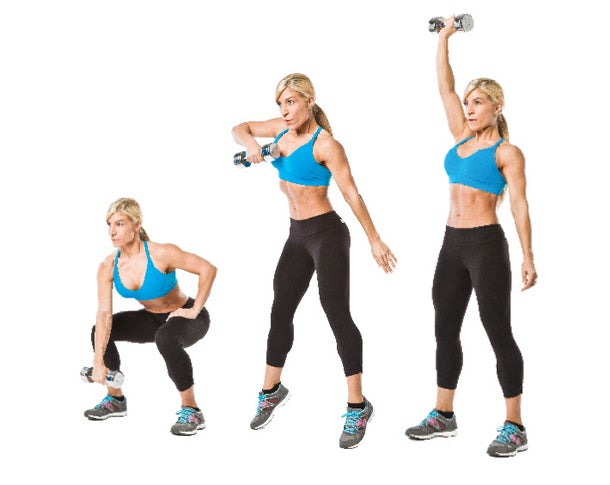 One-Arm Dumbbell Snatch None