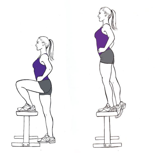 Quad-Step-Up None