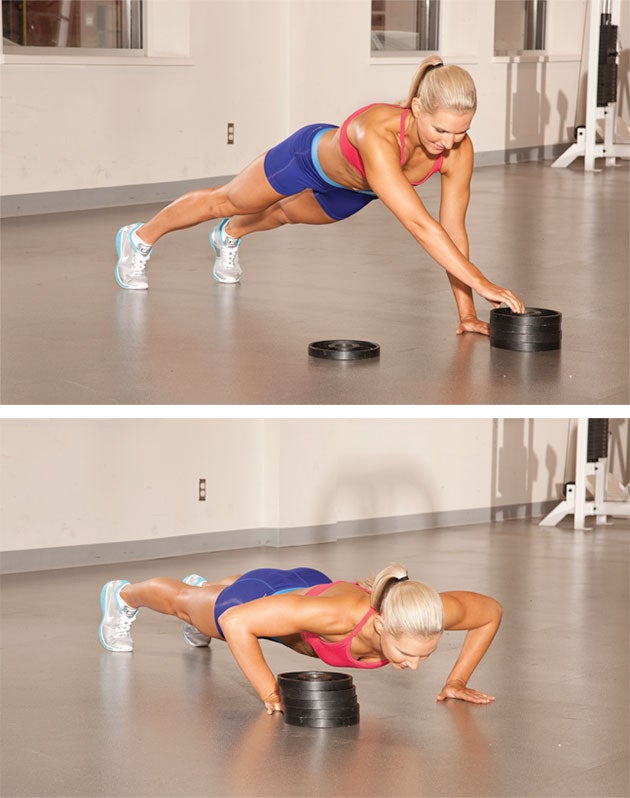 Stacking-Plank-Push-Up None