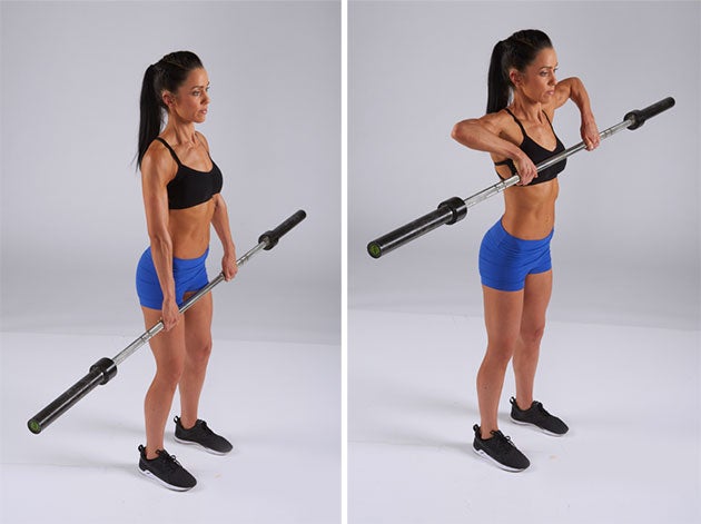 Barbell-Upright-Row None