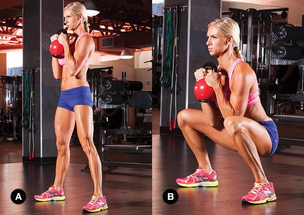 Image placeholder title 6 Workouts Using Only A Kettlebell For Women (2022) Goblet Squat