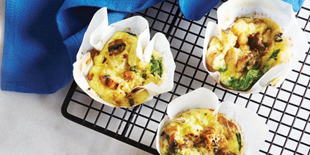 Spinach,-Mushroom,-Onion-Mini-Frittata None