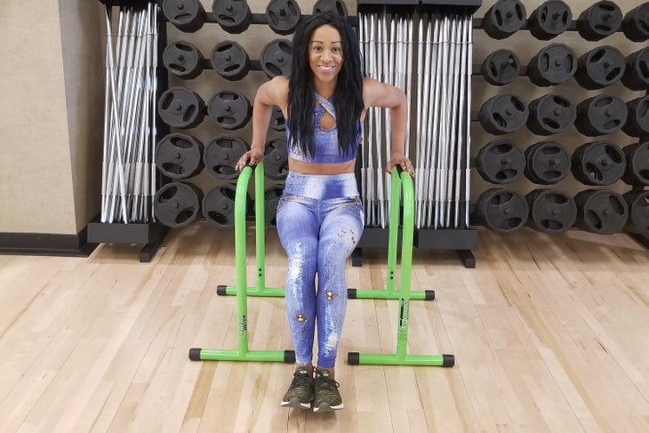 Equalizer Bar Triceps Dips None