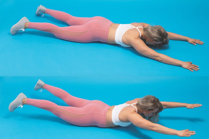 Back extension Back extension exercise