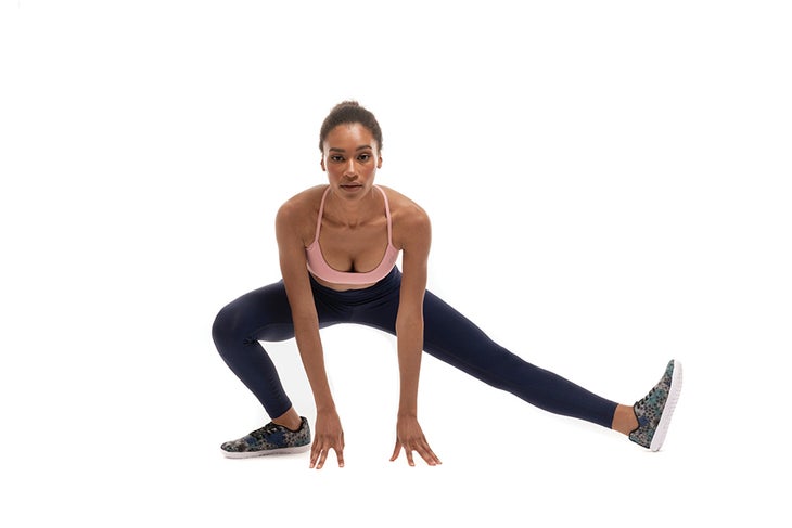 Lateral Lunge Lateral Lunge with Leg Rotation