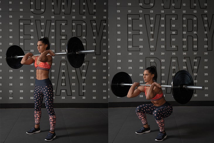 Barbell Front Squat Barbell Front Squat