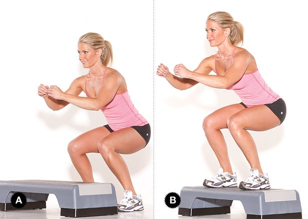 Image placeholder title Jump Squat With Step