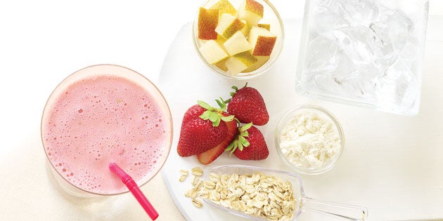 Pear-Berry-Booster-Protein-Shake None