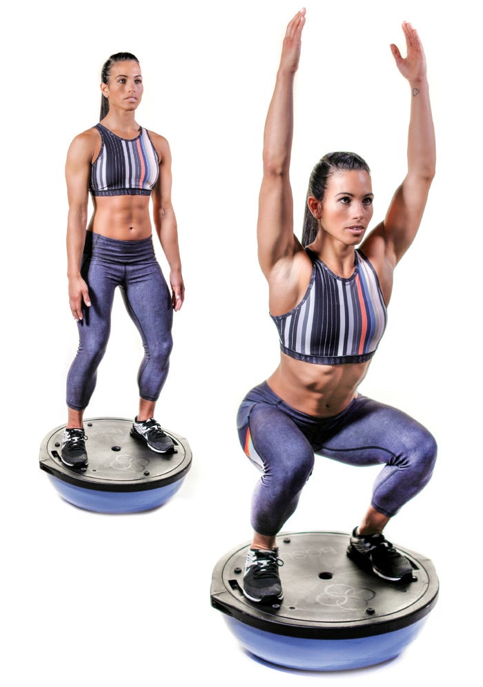 Chair-Squat-Oxygen Chair Squat