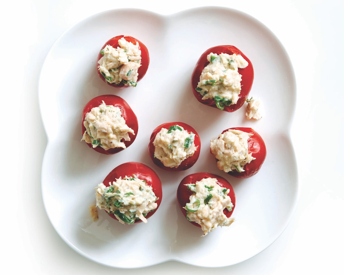 Tuna Salad Stuffed Peppers