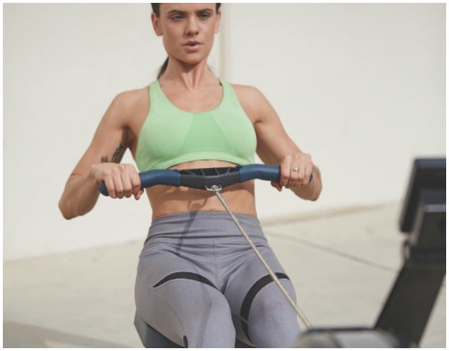 rowing machine Rowing machine for day 5 of the 8-week total body program
