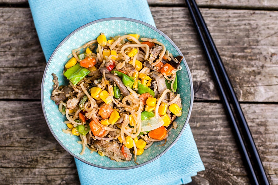 Tofu stir-fry