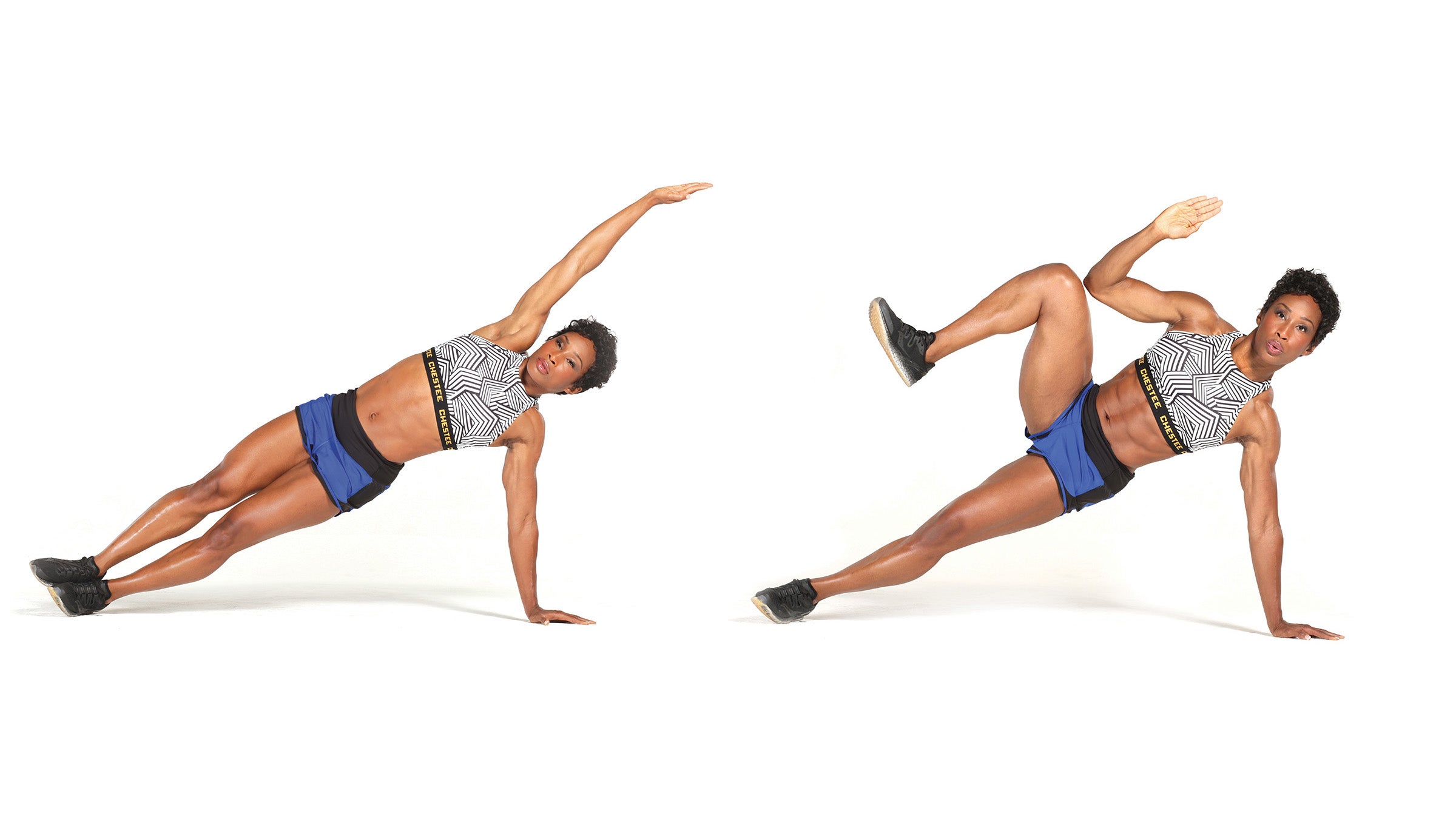 Side Plank Knee to Elbow